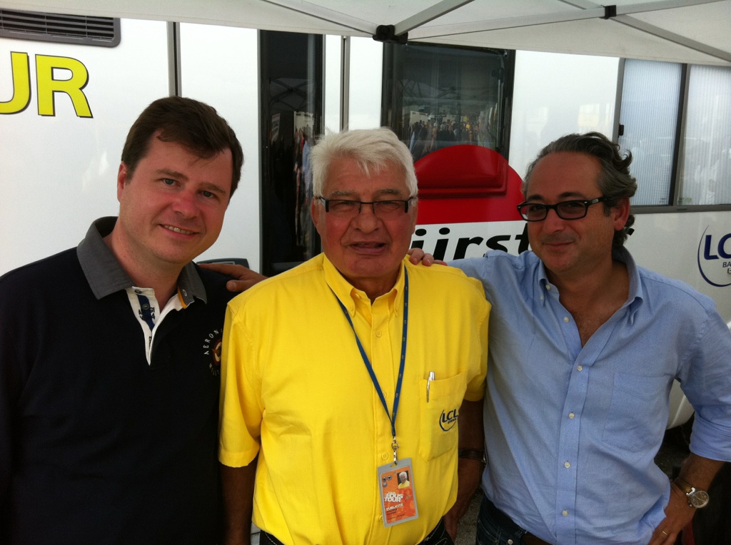 Tour de France / con il ciclista Poulidore